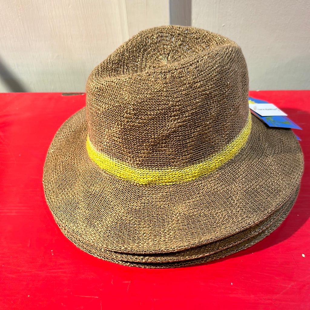 Fedora Hat with Stripe